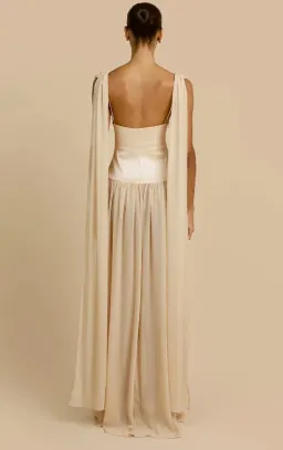 Arcina Ori Ramona Maxi Dress Champagne Size S / AU 8 for rent on The Volte - image 3