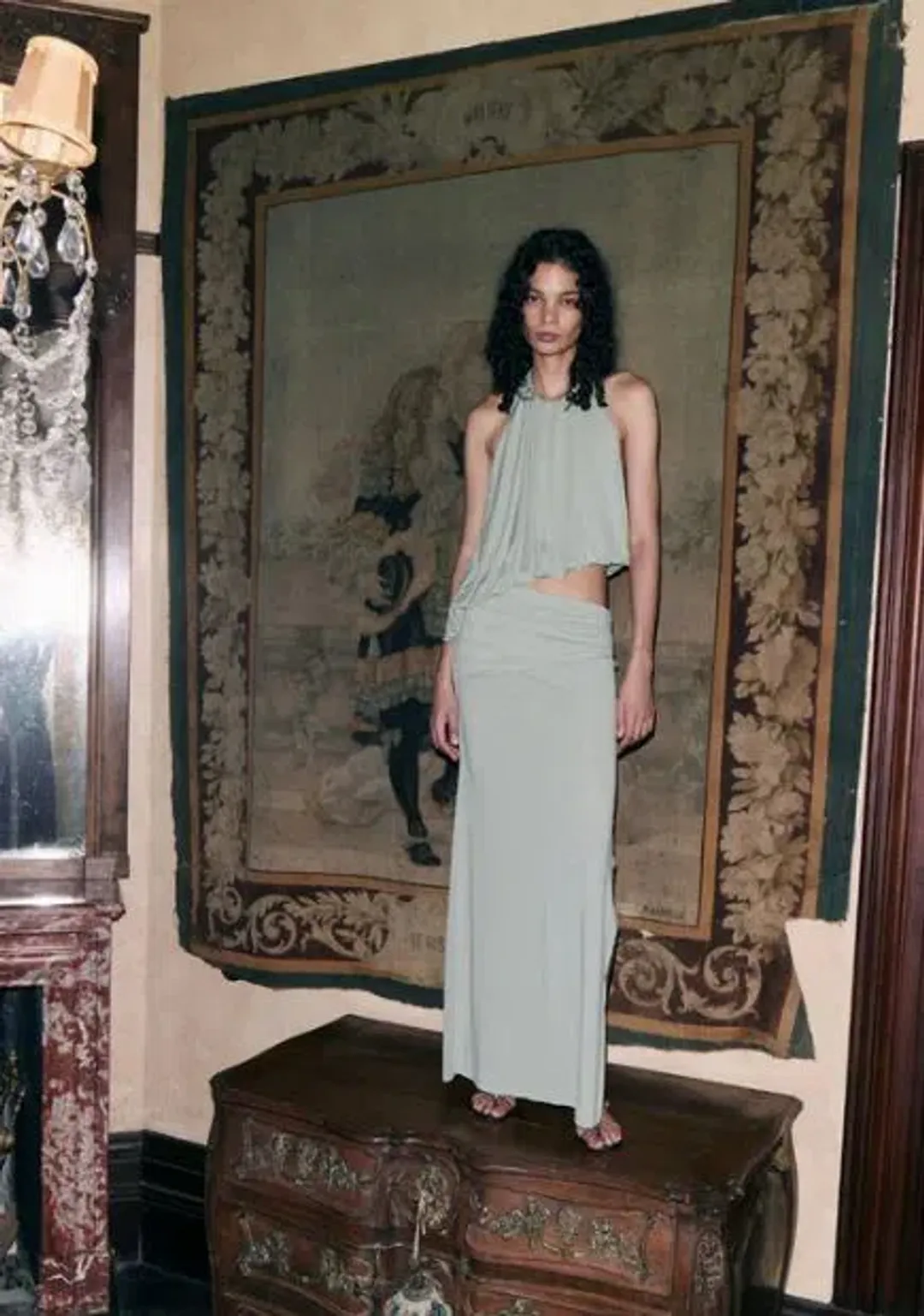 Bec and Bridge Cadence Racer Maxi Dress Size 8 for rent on The Volte - main image