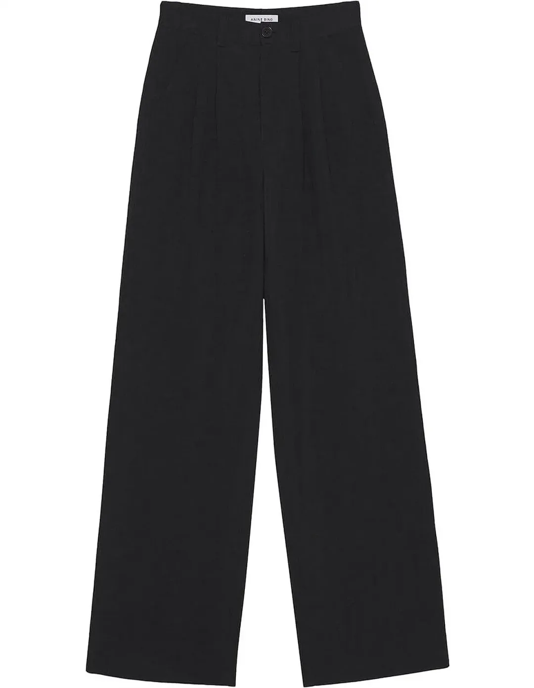 Anine Bing Carrie Tailored Pant Black Size 8 for rent on The Volte - main image
