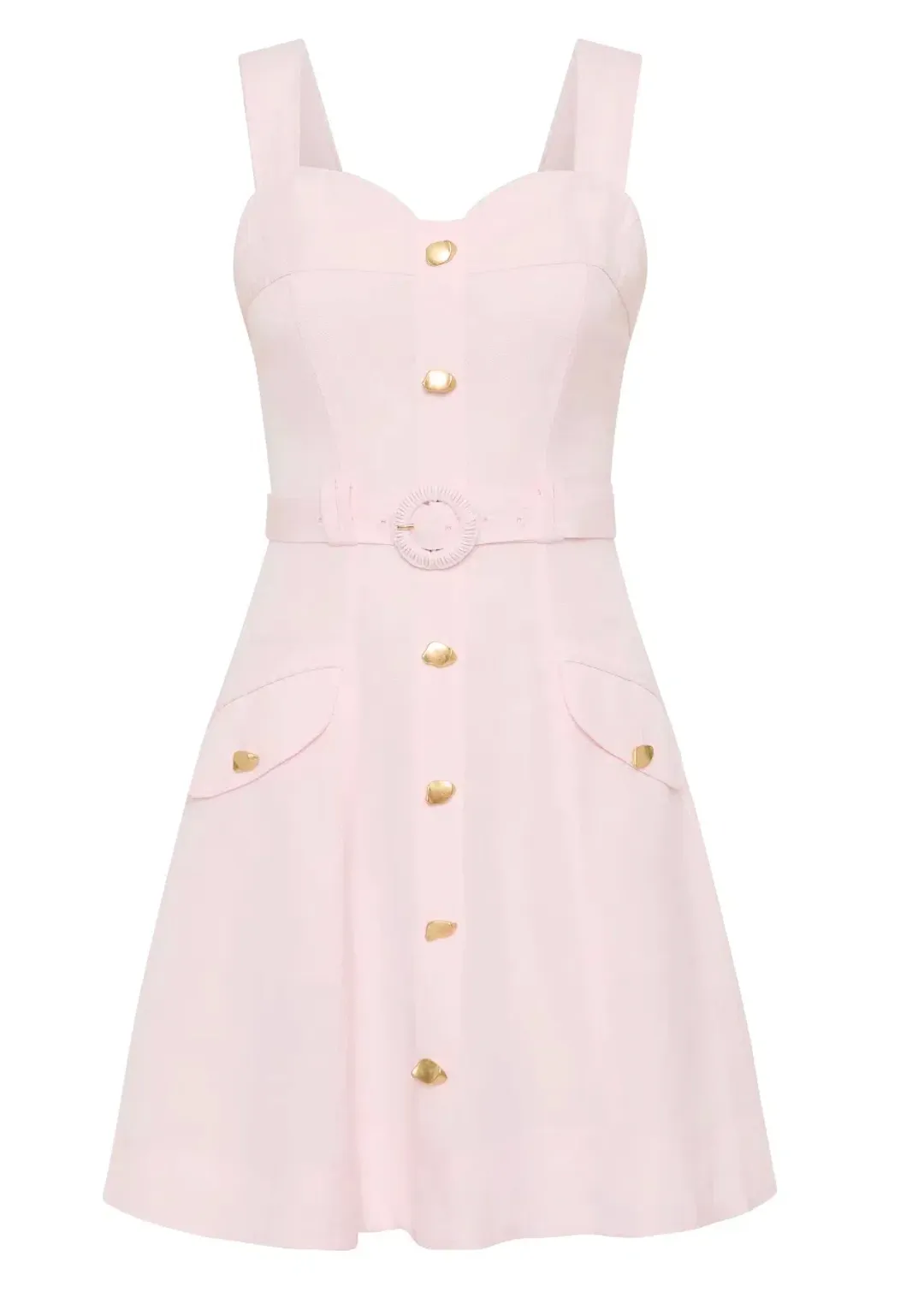 Aje - Celeste Utility Mini Dress (Size 8) for rent on The Volte - main image