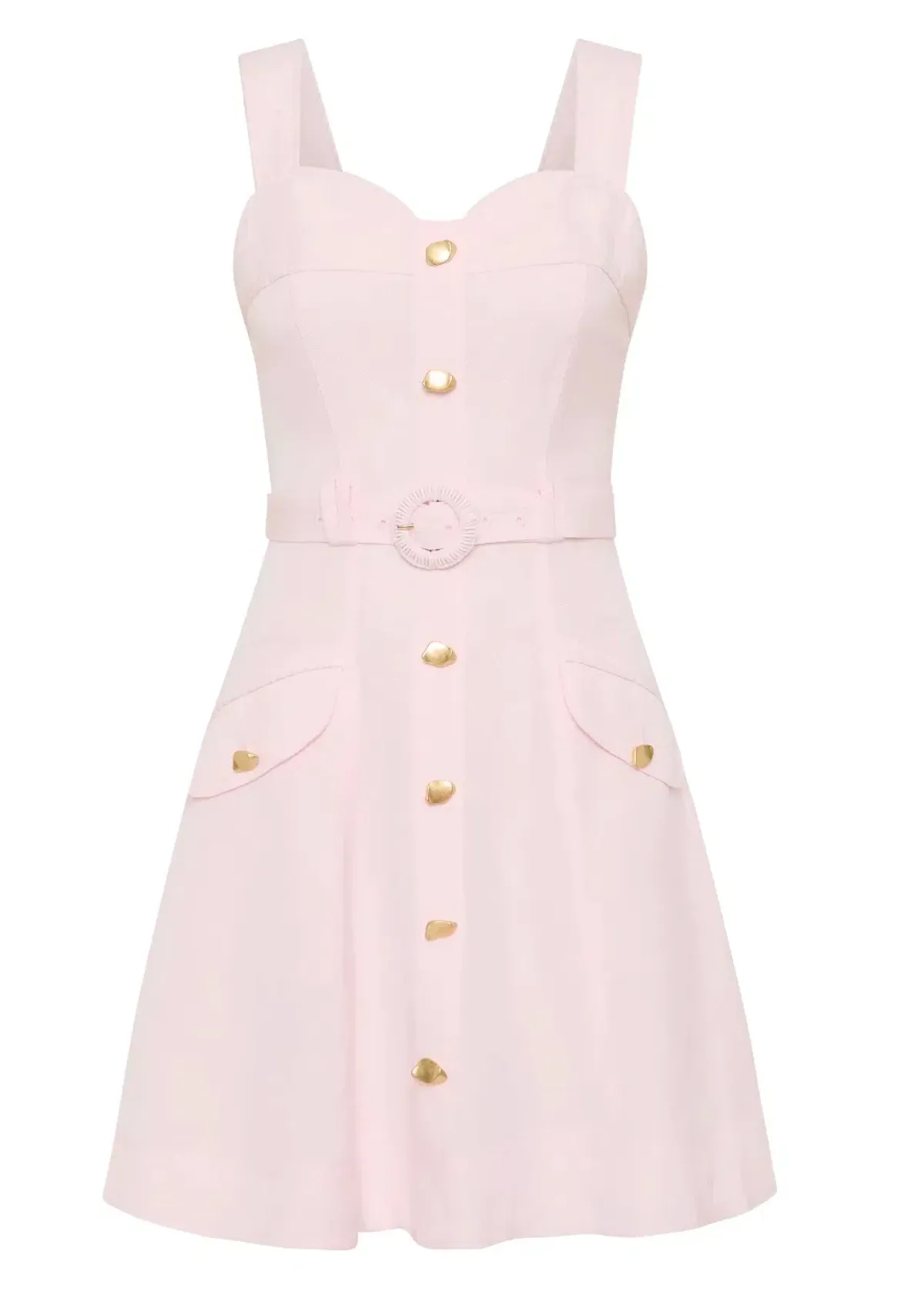 Aje - Celeste Utility Mini Dress (Size 8) for rent on The Volte - main image