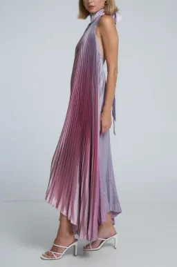 L’Idee Opera Gown Mauve Ombre for rent on The Volte - image 2