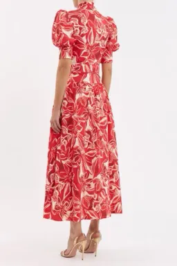 Rebecca Vallance Alloure Midi Dress for rent on The Volte - image 2