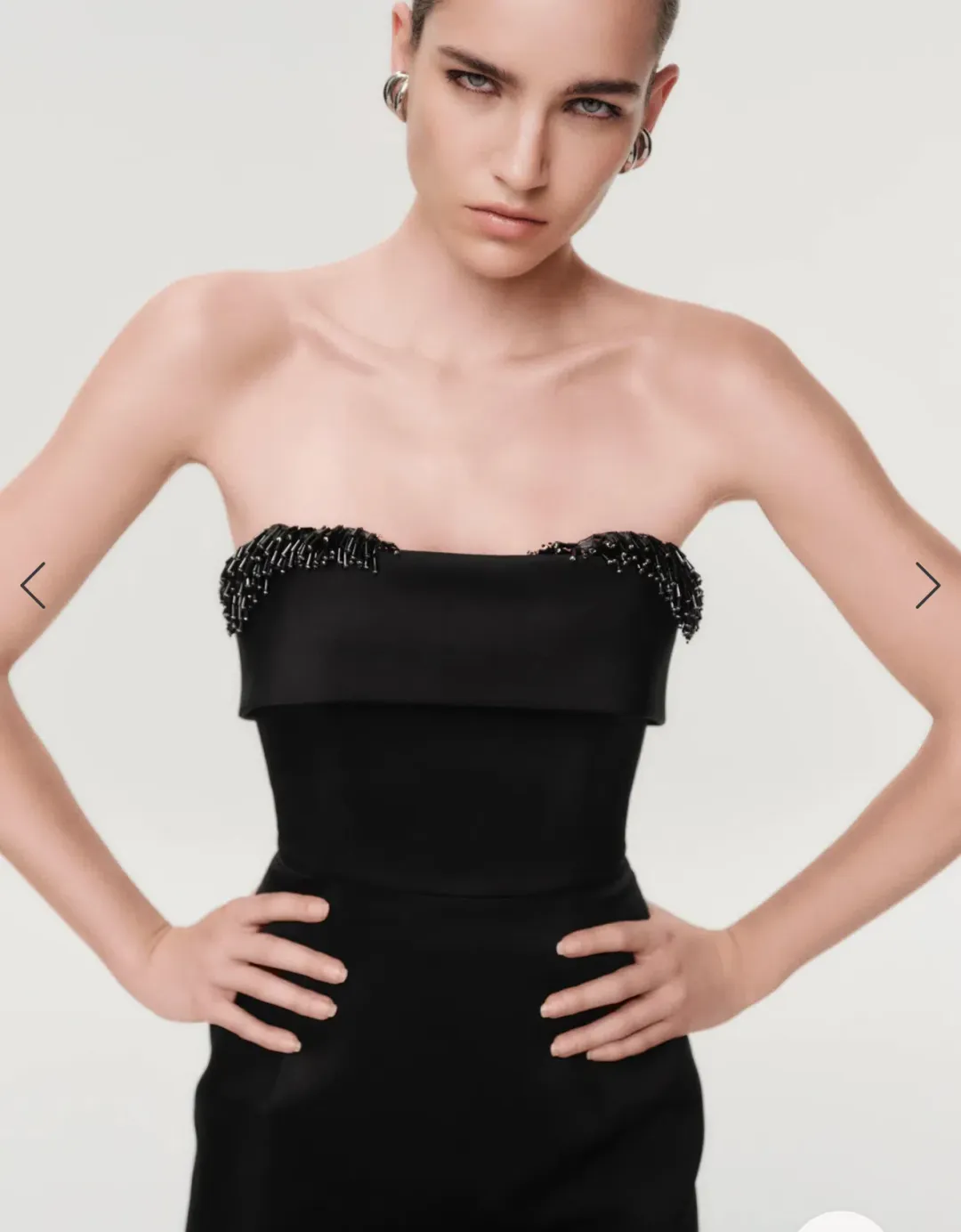 Rachel Gilbert Laira Corset dress black size 8 for rent on The Volte - main image