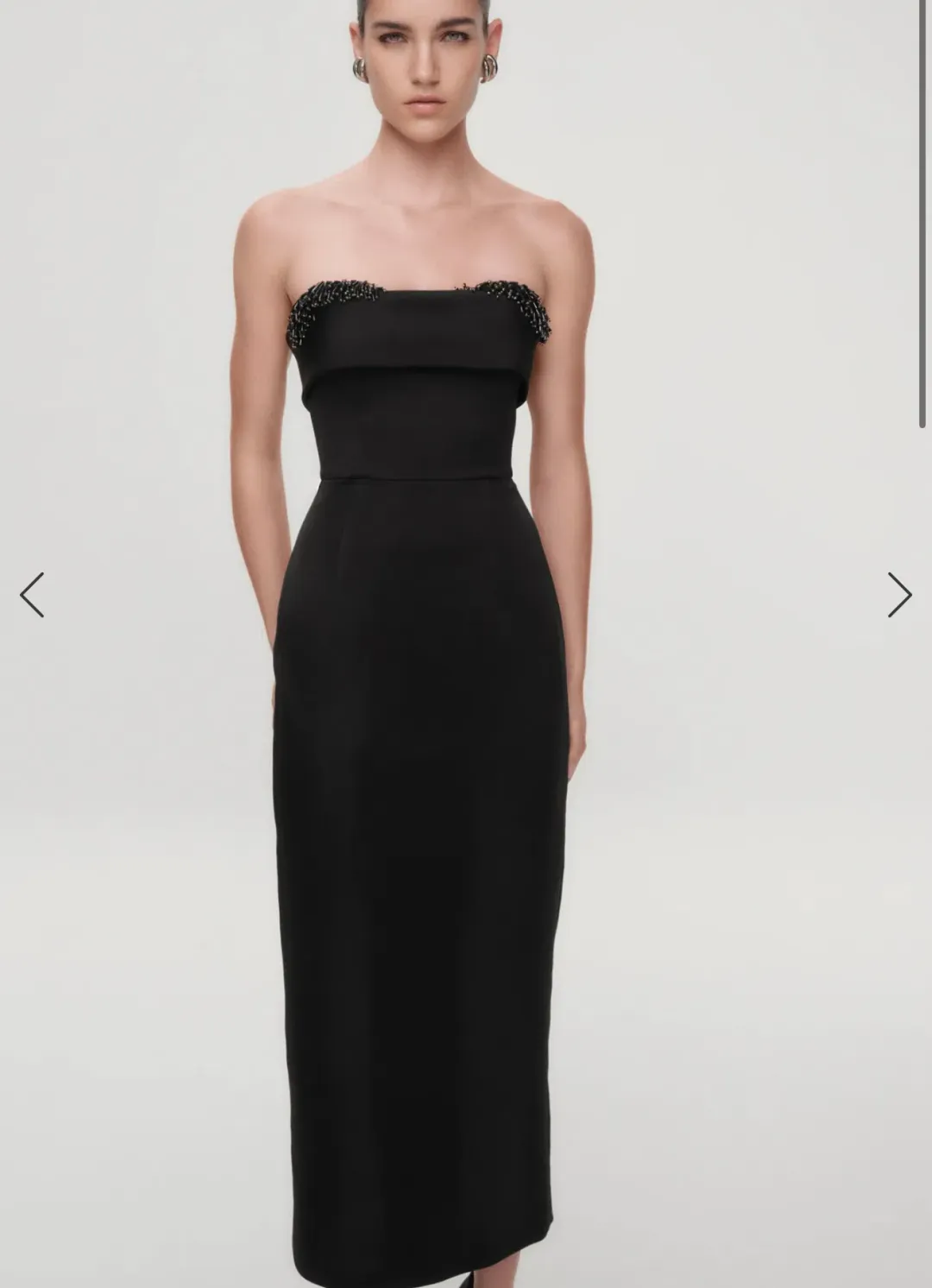 Rachel Gilbert Laira Corset dress black size 8 for rent on The Volte - main image