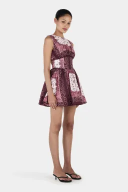 Hansen And Gretel Tessa Mini Dress Barbera Tile Size 12 for rent on The Volte - image 3