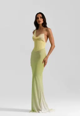 HALLIE GOWN | CITRUS - SIZE 6 for rent on The Volte - image 5