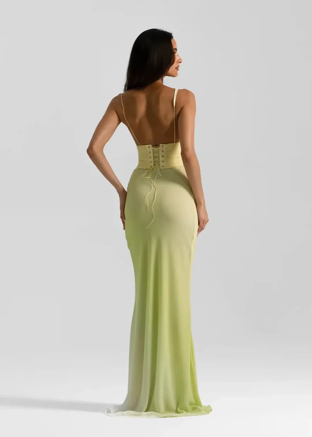 HALLIE GOWN | CITRUS - SIZE 6 for rent on The Volte - main image