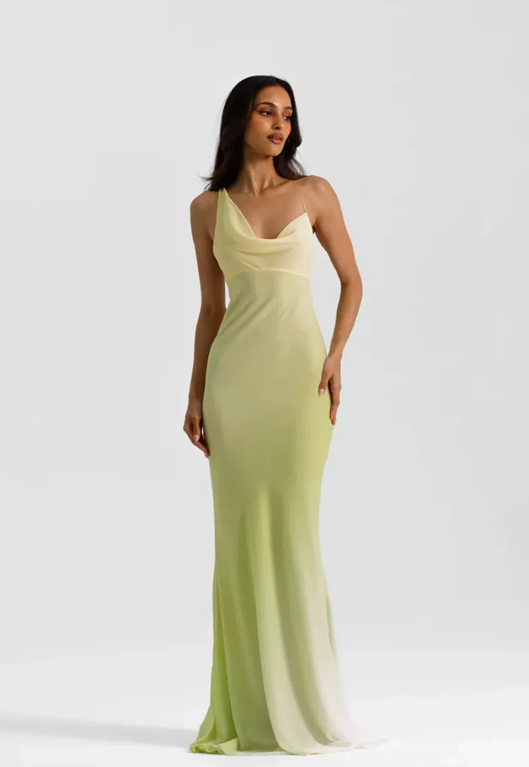 HALLIE GOWN | CITRUS - SIZE 6 for rent on The Volte - main image