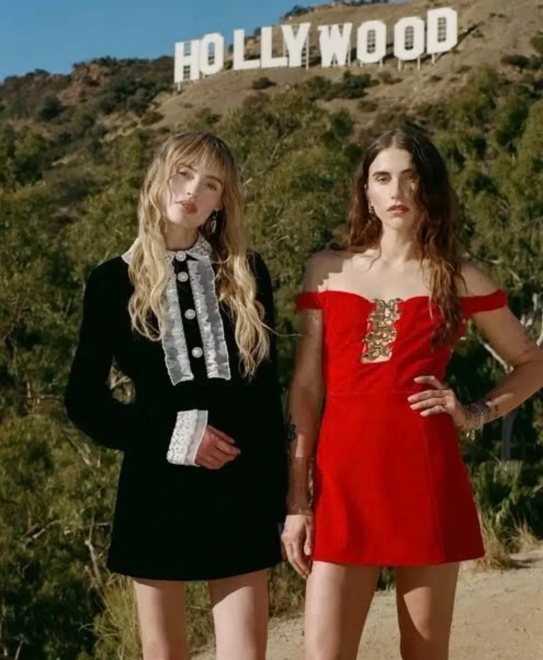 ALICE By Alice McCall Red Velvet Meadow Mini Short Dress | Size AU 10 for rent on The Volte - main image