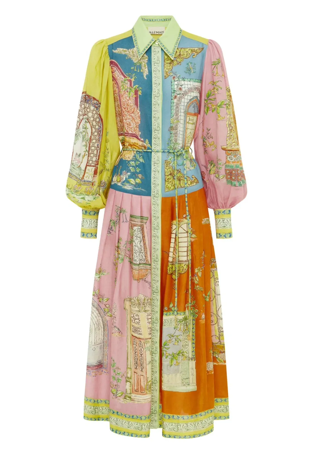 Alemais Monte Shirtdress size 14 Midi for rent on The Volte - main image