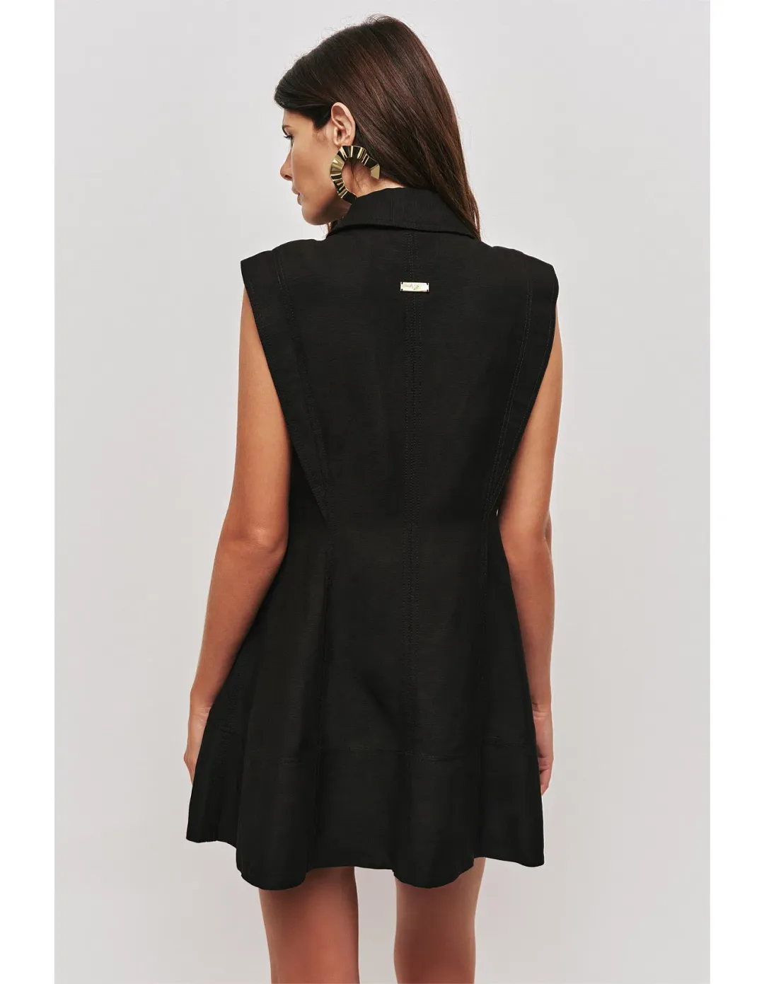 Aje Sacha Mini Dress Black size 8 for rent on The Volte - main image