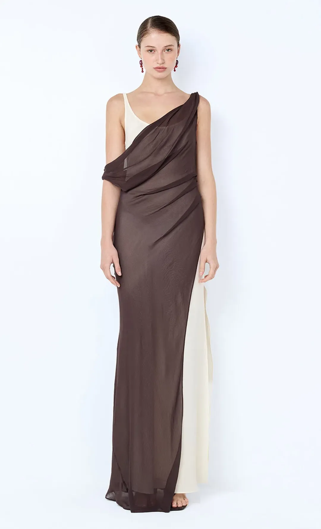 Bec&Bridge Augustin Asym Maxi Dress size 10 for rent on The Volte - main image