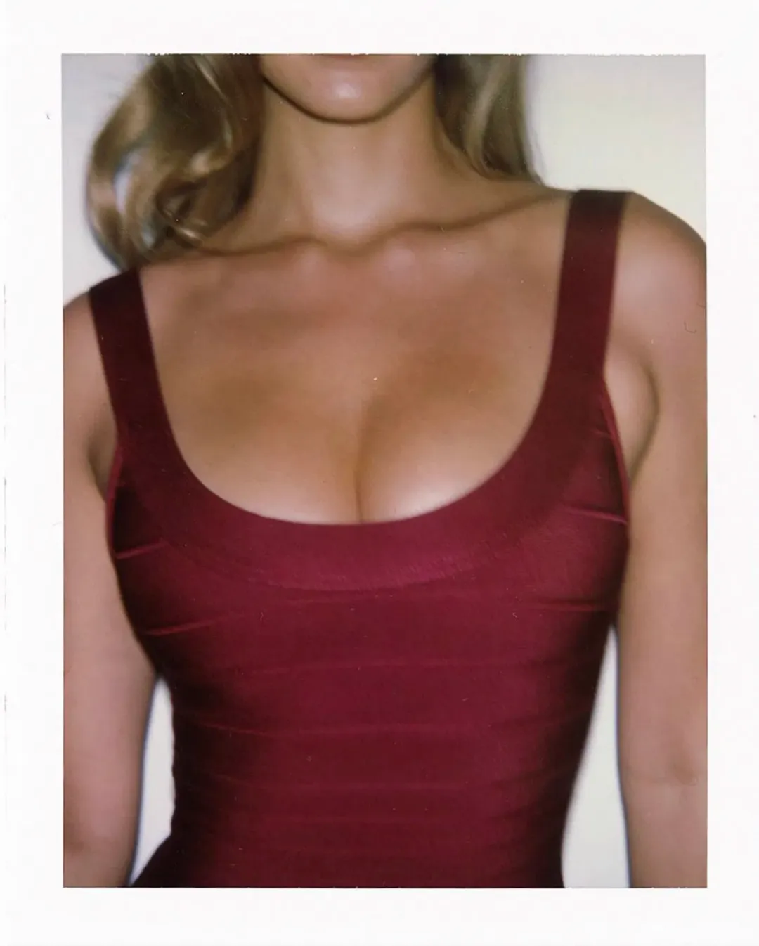 House of cb the og bandage mini ruby red size 6 for rent on The Volte - main image