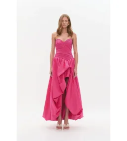 Aje Estelle Gown Cerise Pink Size AU 10 for rent on The Volte - image 1