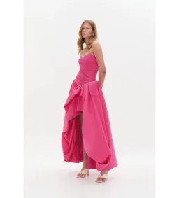 Aje Estelle Gown Cerise Pink Size AU 10 for rent on The Volte - image 2