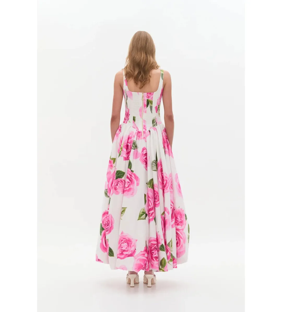 Aje Alani Gown Soft Rose Light Size AU 12 for rent on The Volte - main image