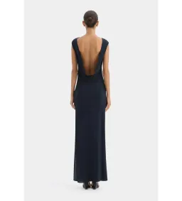 Sir the Label Isla Cowl Back Gown Navy Size 2 AU 10 for rent on The Volte - image 4