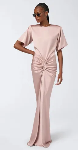 The Andamane Iris Maxi Dress Pink Size 8 for rent on The Volte - image 1