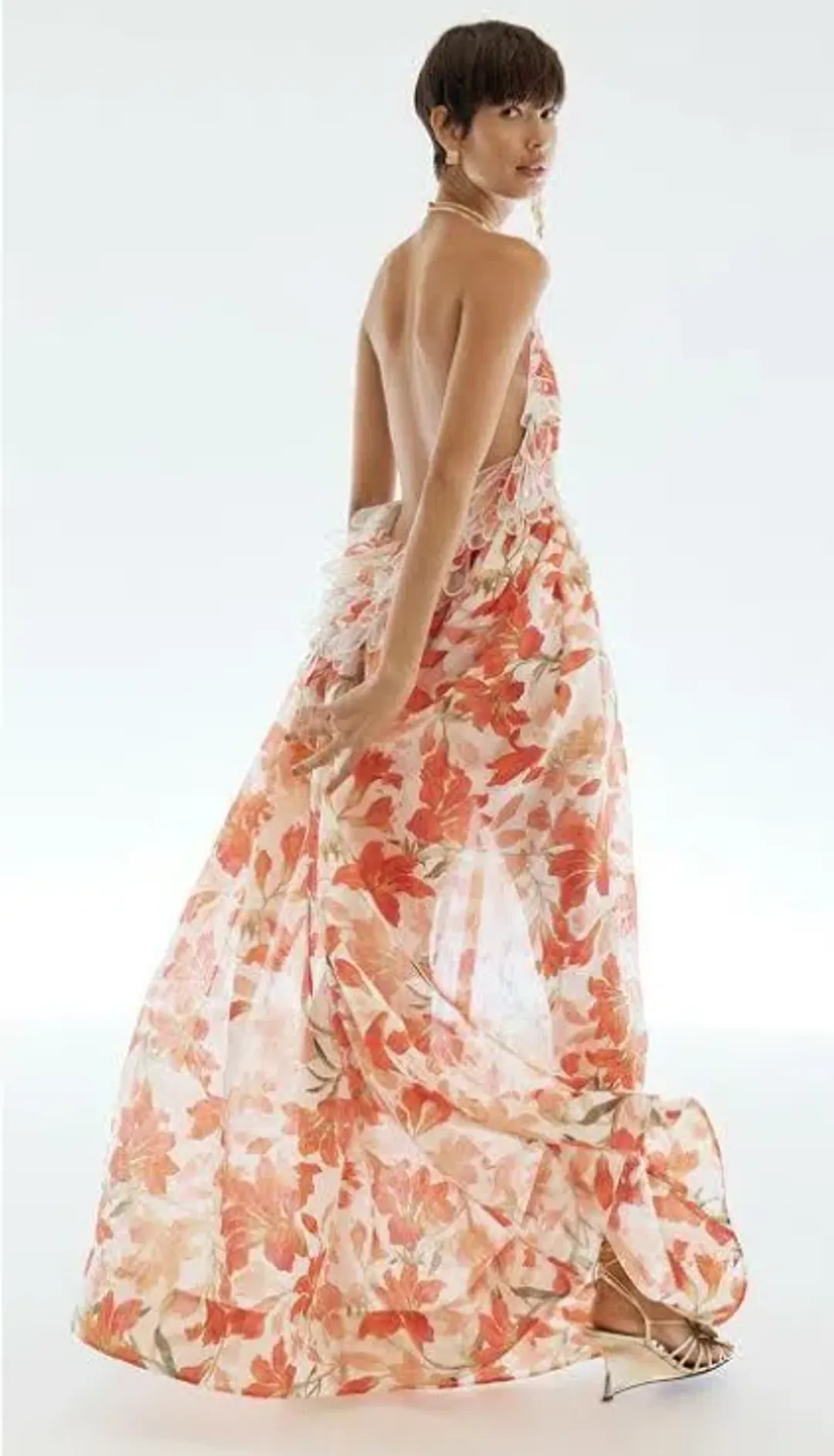 Zimmermann Tranquility Halterneck Maxi Dress for rent on The Volte - main image