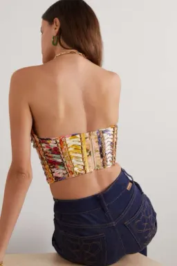 Zimmermann Wonderland Floral Corset & Skirt  Wonderland Floral Corset & Skirt for rent on The Volte - image 4