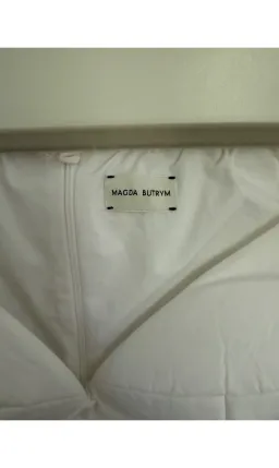 Magda Butrym Off-shoulder cotton minidress for rent on The Volte - image 6