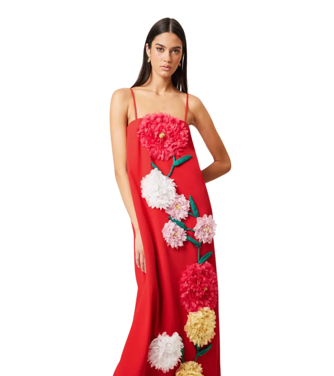 Elliatt Buttercup Embroidered Maxi Dress - Size XL / AU 14 for rent on The Volte - main image