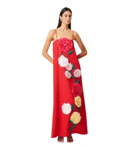Elliatt Buttercup Embroidered Maxi Dress - Size XL / AU 14 for rent on The Volte - image 2
