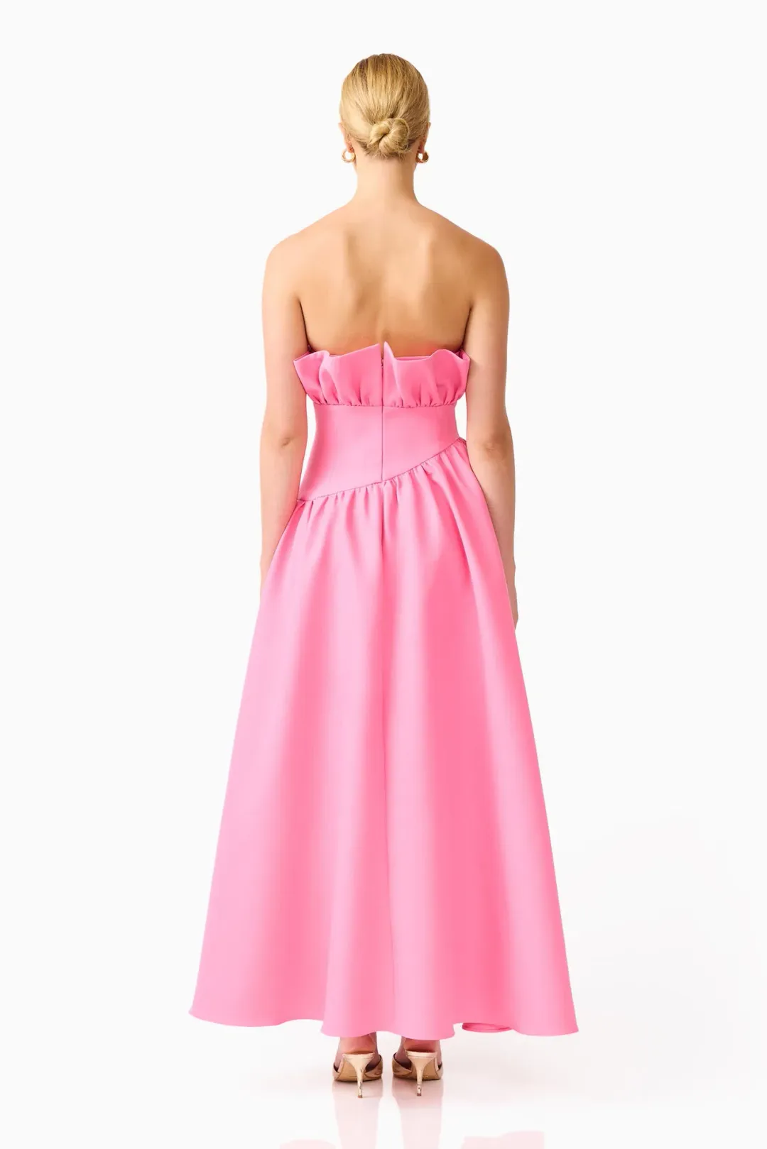 Elliatt Laurel Sleeveless Maxi Dress in Pink Size L / AU 12 for rent on The Volte - main image
