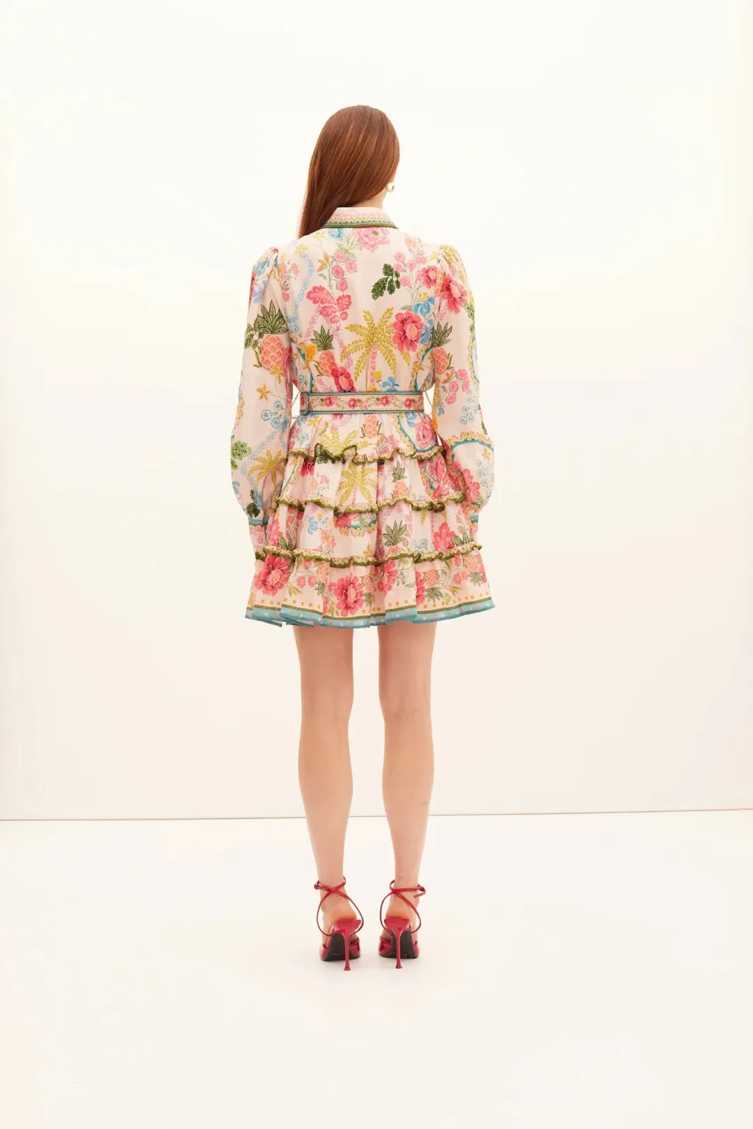 Kate Ford Prairie Frilled Layered Mini Size 8 for rent on The Volte - main image