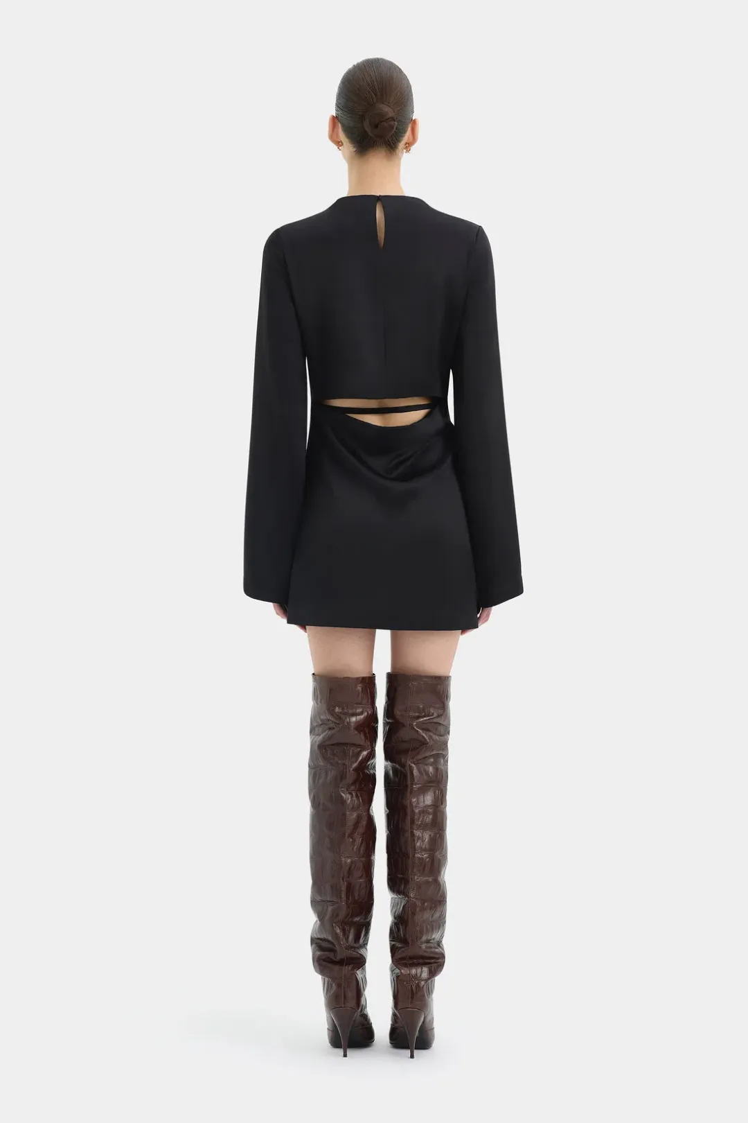 Sir. Yasmine Long Sleeve Mini Dress- 6 for rent on The Volte - main image