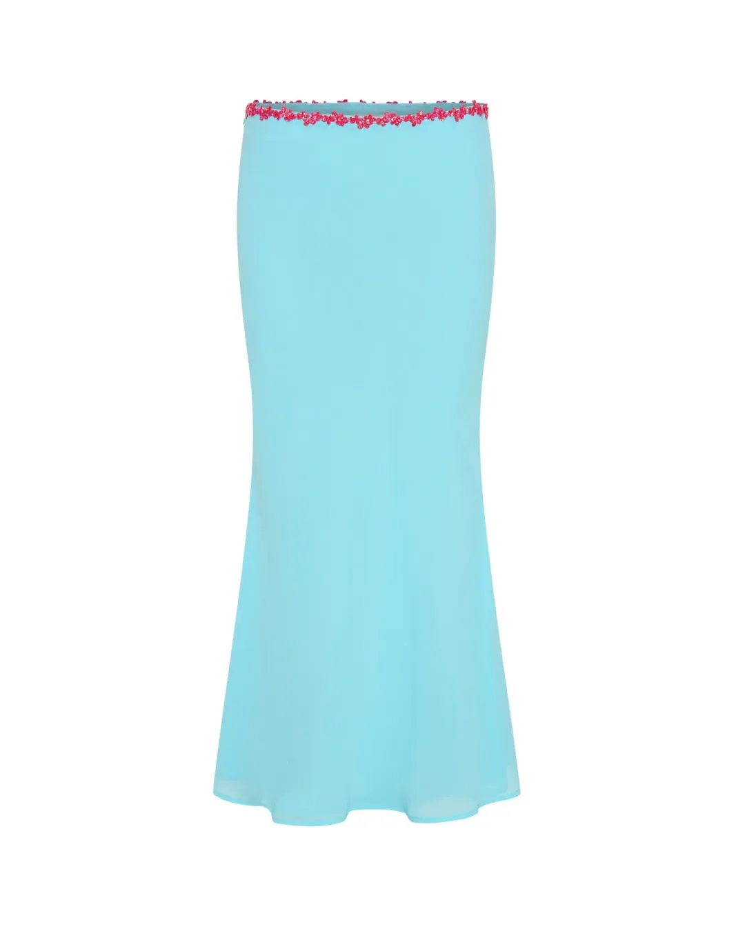 I am Delilah Jemima Halter Top and Midi Skirt Set in Sapphire Size 10 for rent on The Volte - main image