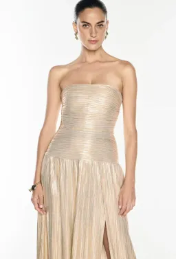 MANNING CARTELL LOVE AND LUSTRE DRESS GOLD AU 10 for rent on The Volte - image 2