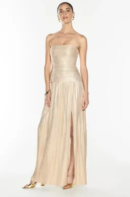 MANNING CARTELL LOVE AND LUSTRE DRESS GOLD AU 10 for rent on The Volte - image 3