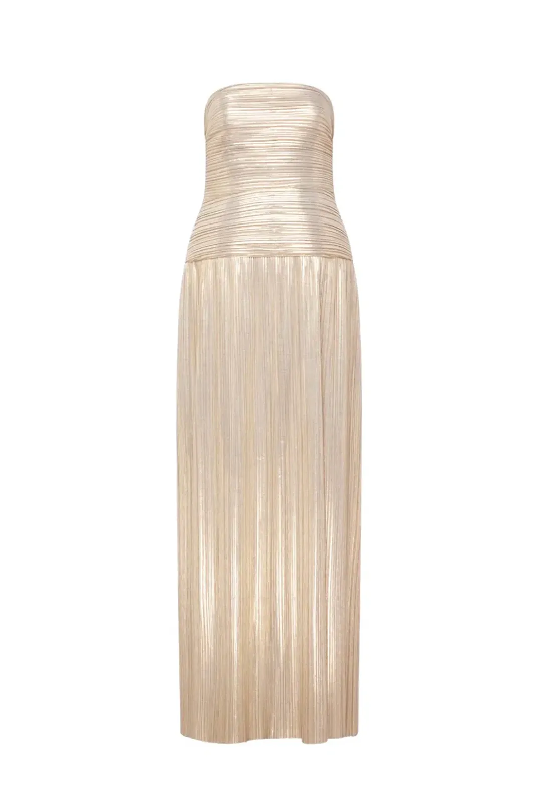 MANNING CARTELL LOVE AND LUSTRE DRESS GOLD AU 12 for rent on The Volte - main image