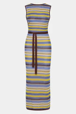 Sir the Label Coastline Tie Dress in Cala Stripe Size 2 / AU 10 for rent on The Volte - image 3