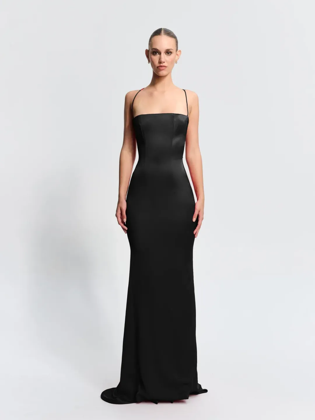 Effie Kats Everly Gown - Black Size S for rent on The Volte - main image