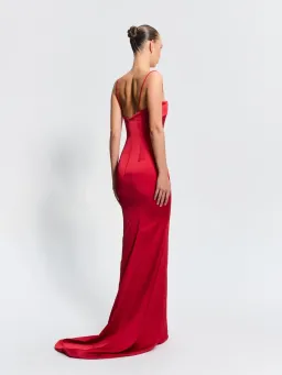 Effie Kats Everly Gown Red Size XS for rent on The Volte - image 2