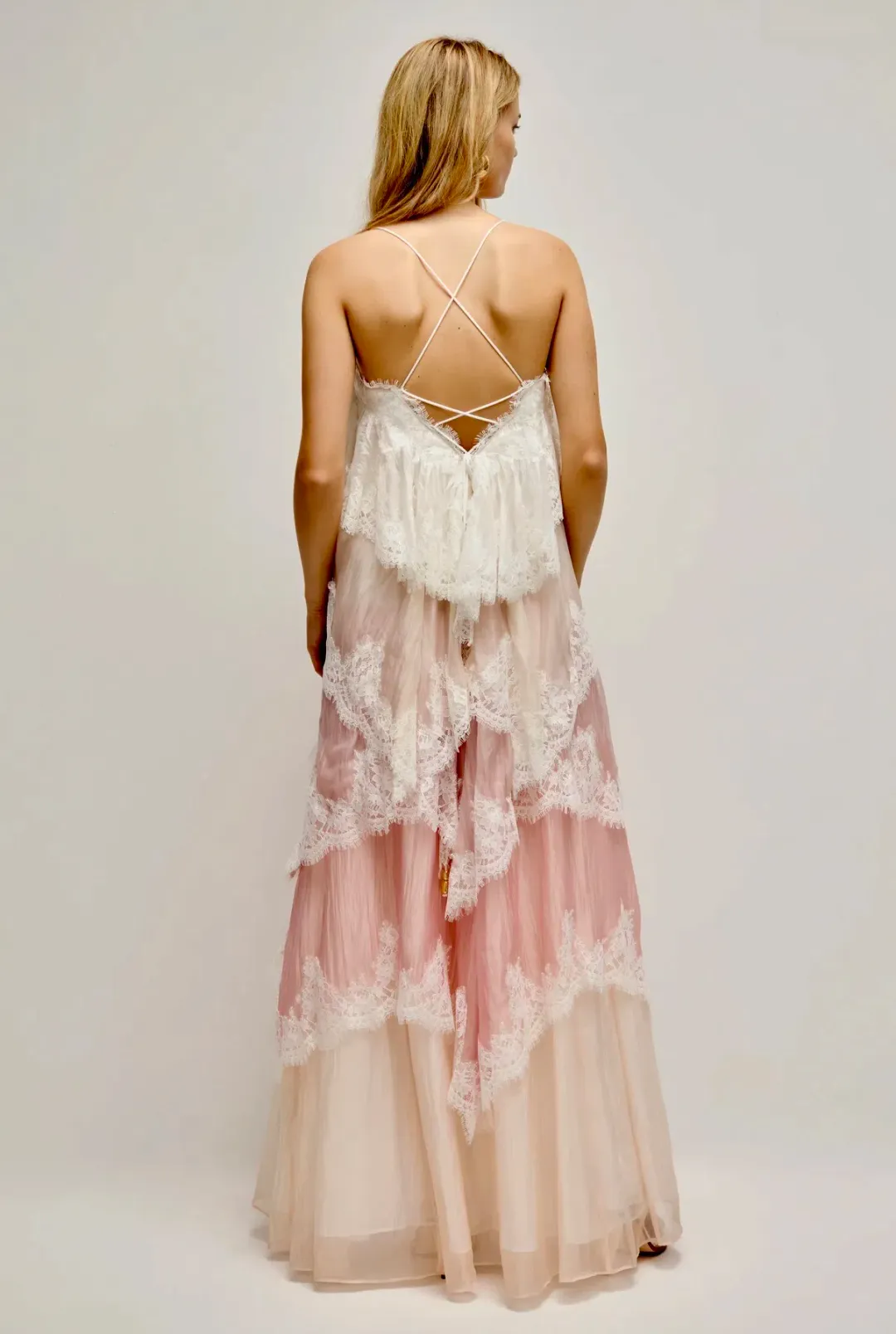 AJE Ophelia Lace Gown s8 for rent on The Volte - main image