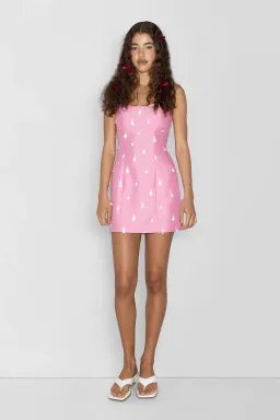 The Wolf Gang Luviva Beaded Mini Dress for rent on The Volte - image 2