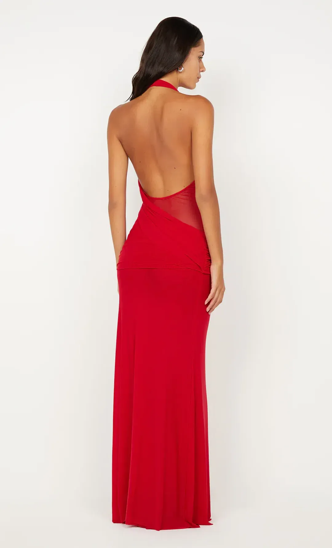 DEIJA HALTER MAXI DRESS SIZE 6 AUS for rent on The Volte - main image