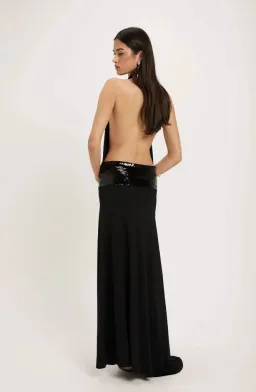 Ance Gria Adele Gown Black Size S / AU 8 for rent on The Volte - image 3