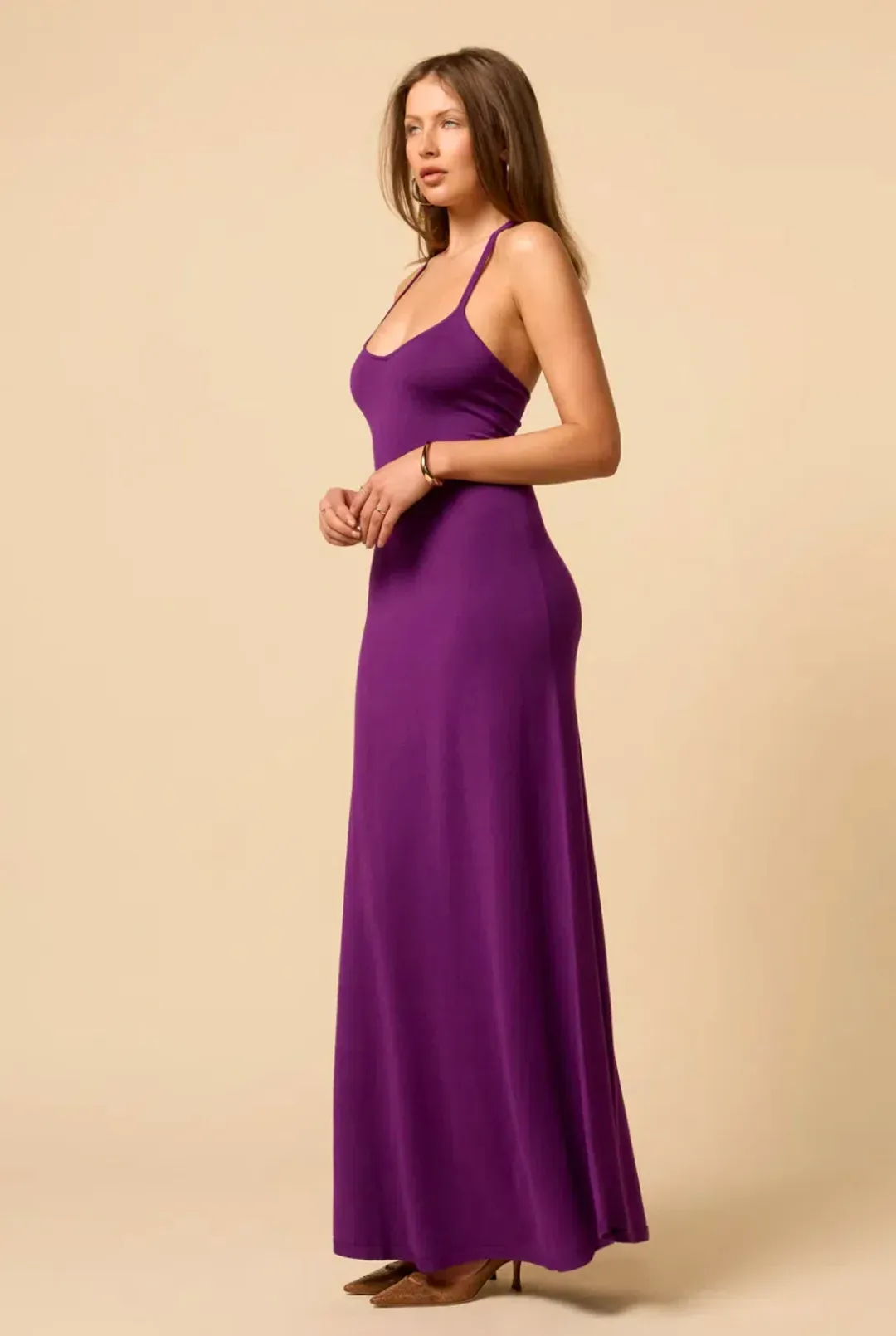 VDM The Label Madeline Maxi Knit Dress Size S / AU 8 for rent on The Volte - main image