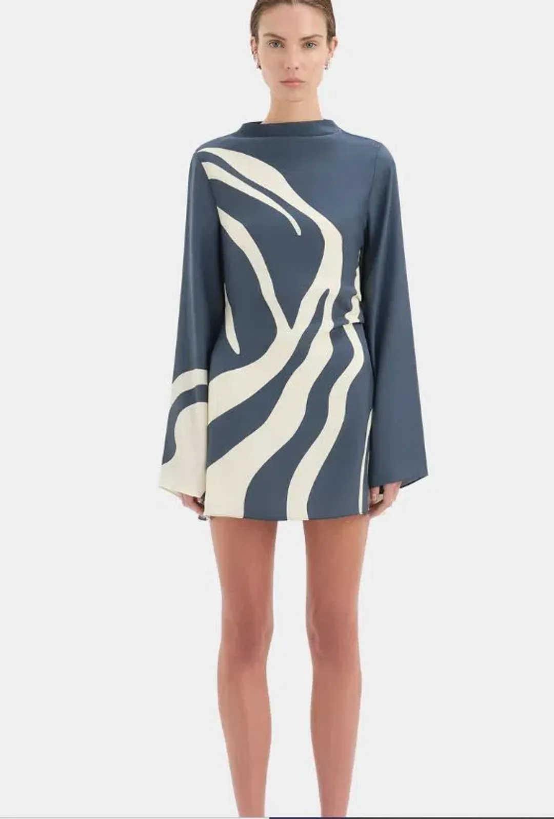 Sir Lilou Long Sleeve Mini Dress Size 10 for rent on The Volte - main image