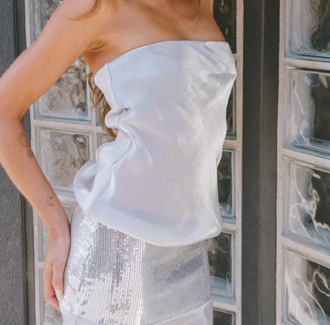 Melt Maxi Dress for rent on The Volte - main image