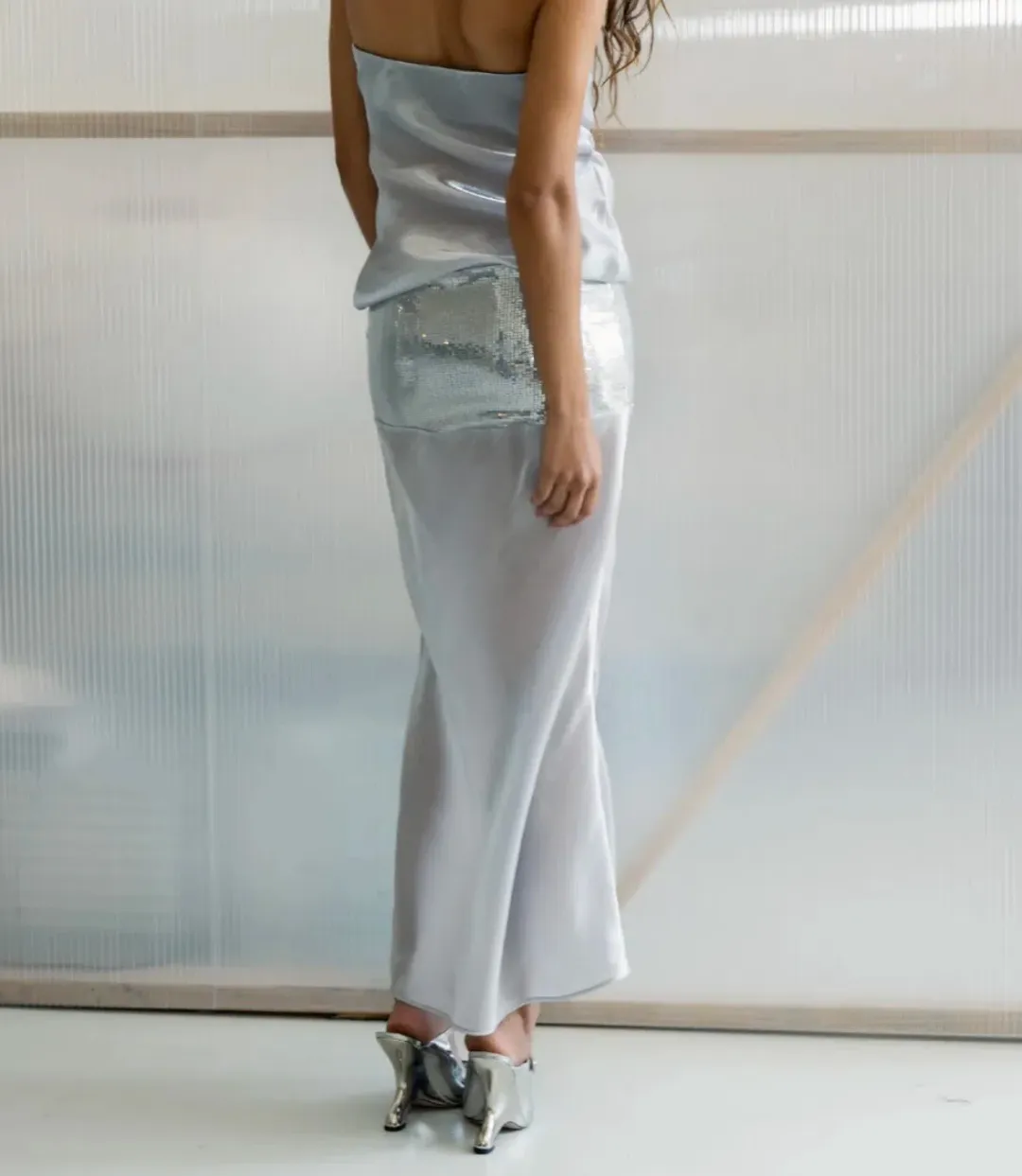 Melt Maxi Dress for rent on The Volte - main image