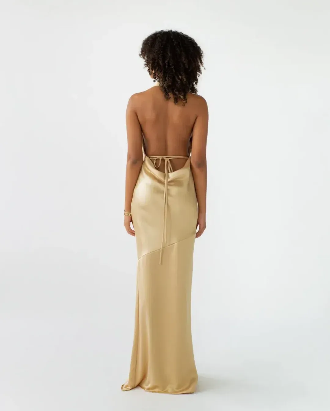 Arcina Ori Daniella Gown - Gold (Size XS) for rent on The Volte - main image