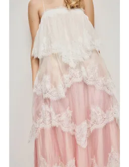 Aje Ophelia Lace Gown Multi Size 8 for rent on The Volte - image 3