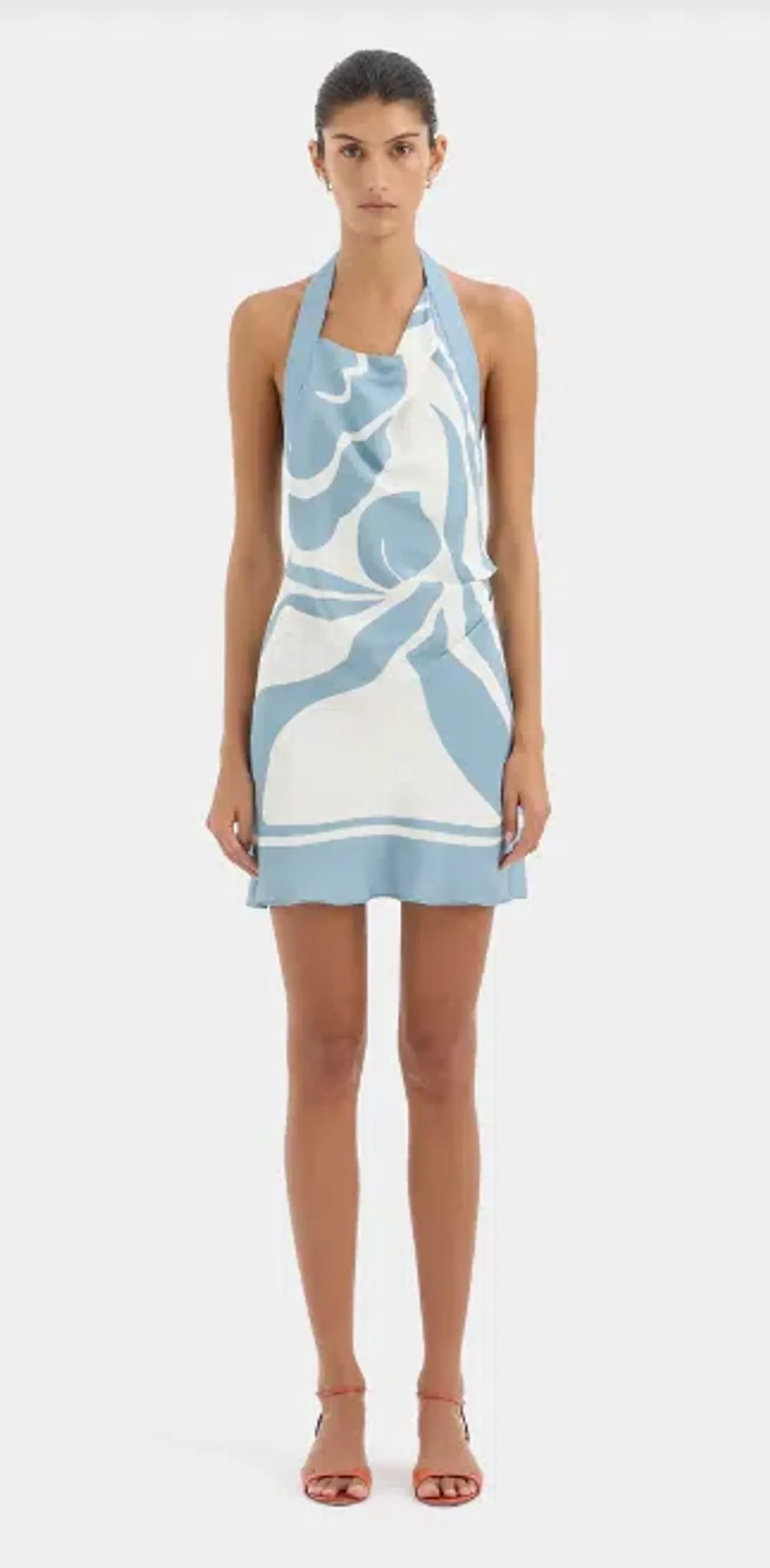 Lilou Halter Mini Dress for rent on The Volte - main image