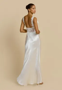 Arcina Ori EVELINE DRESS IVORY Size XS for rent on The Volte - image 2